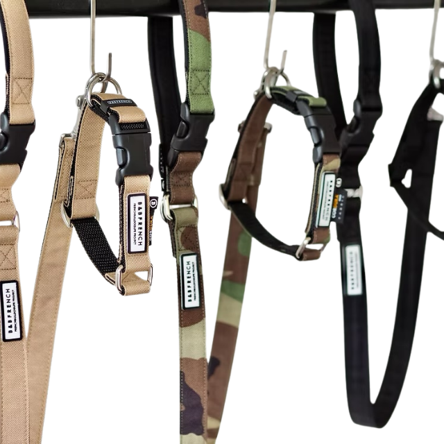 One-Touch Collor&Leash/CORDURA BLACK