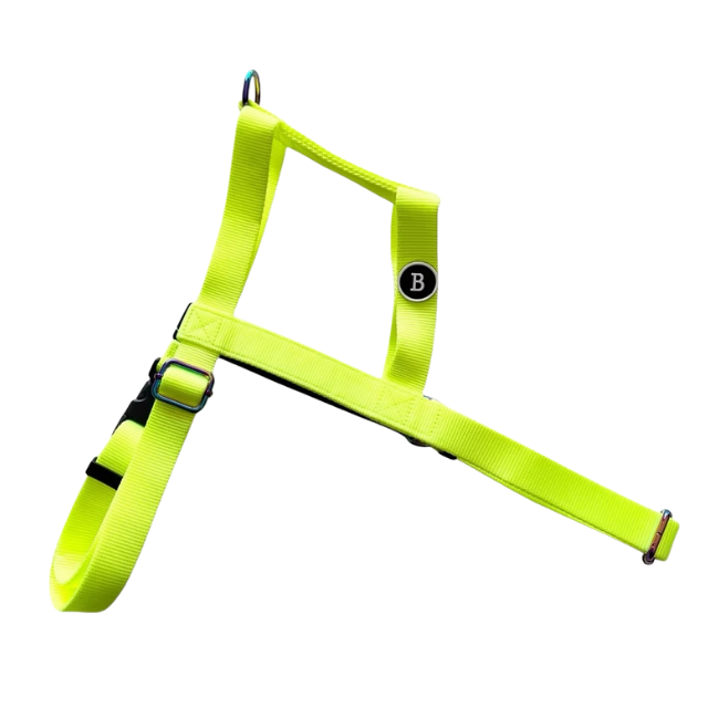 24'NUKENAI HARNESS (L) 大型犬用/NEONイエロー