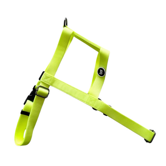 24'NUKENAI HARNESS (L) 大型犬用/NEONイエロー