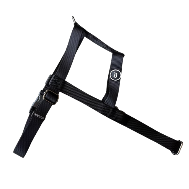 24'NUKENAI HARNESS (L) 大型犬用/ブラック