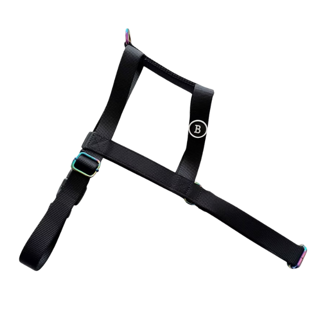 24'NUKENAI HARNESS (L) 大型犬用/ブラック