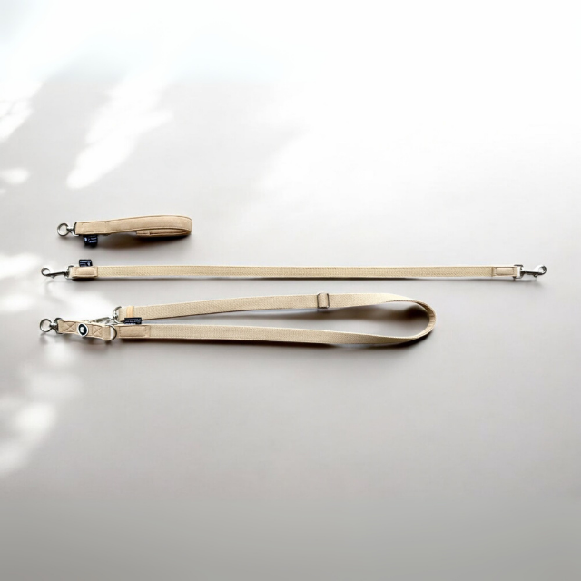 25'BONNEL"TEBURA LEASH" SET（ベージュ）