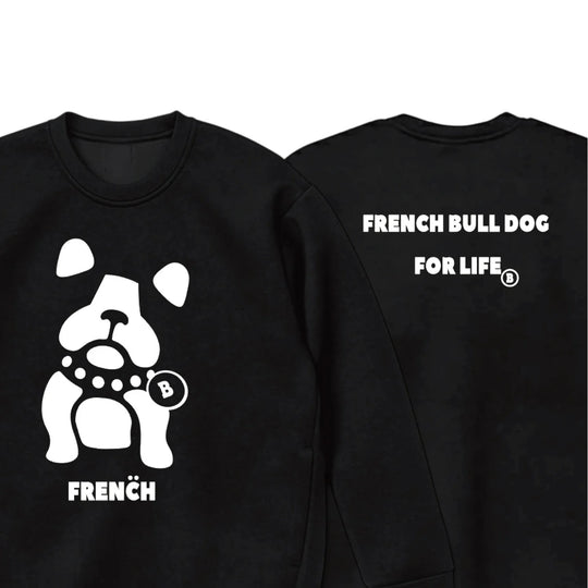 "FRENCH" Sweat | BLACK【10.25までオーダー受付中】