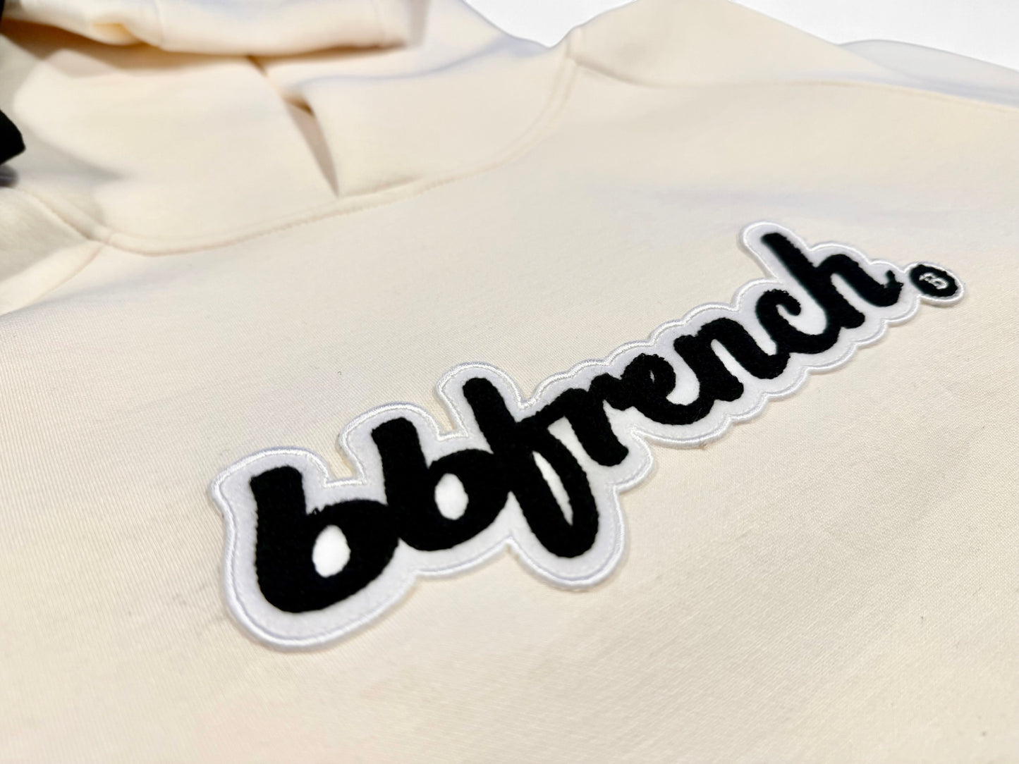 【期間限定予約販売】"bbfrench"double knit hoodie