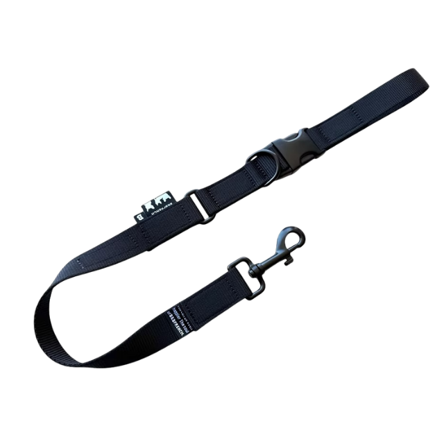 NB.LEASH 25mmショート/ブラック