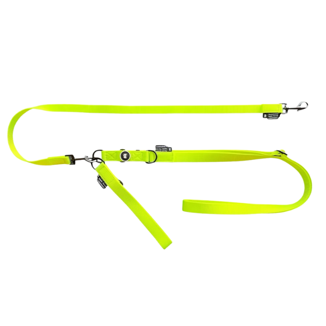 NB.TEBURA LEASH SET 25mm/ NEON