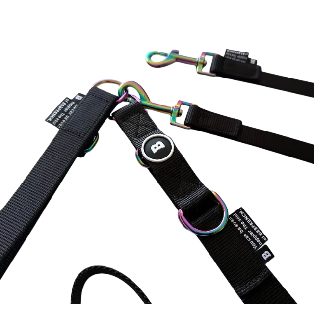 NB.TEBURA LEASH SET 25mm/ブラック