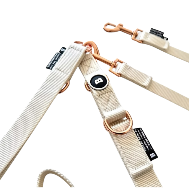 NB.TEBURA LEASH SET 25mm/アイボリー