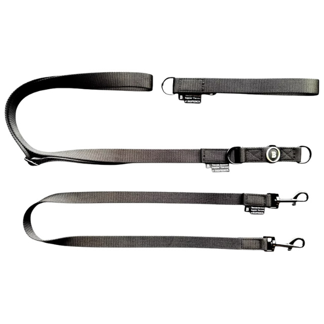 NB.TEBURA LEASH SET 25mm/ブラック