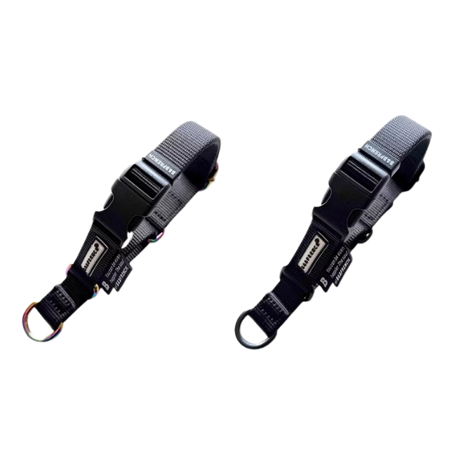 ONE-TOUCH CHOKE COLLAR 20mm（S）サイズ/ブラック