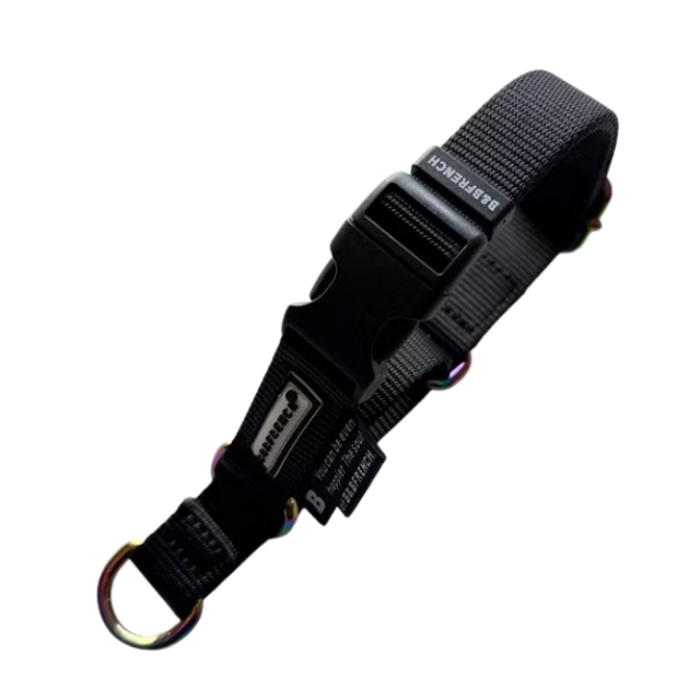 ONE-TOUCH CHOKE COLLAR 20mm（S）サイズ/ブラック