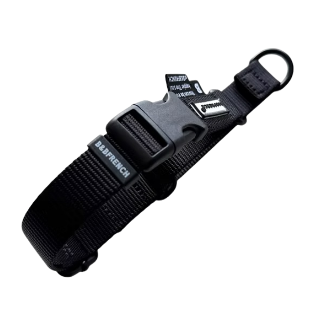 ONE-TOUCH CHOKE COLLAR 20mm（S）サイズ/ブラック