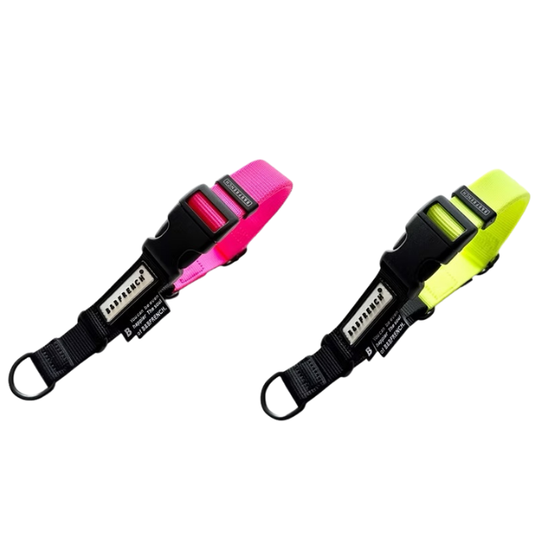 ONE-TOUCH CHOKE COLLAR / 25mm（M-L) サイズ/ NEON