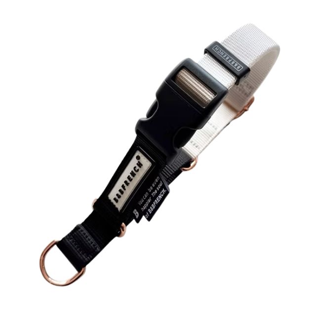 ONE-TOUCH CHOKE COLLAR / 25mm（M-L) サイズ/アイボリー