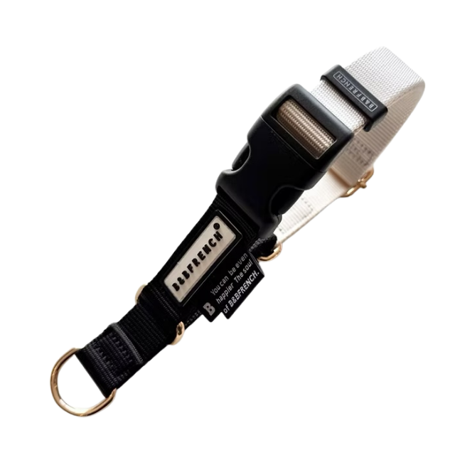 ONE-TOUCH CHOKE COLLAR / 25mm（M-L) サイズ/アイボリー