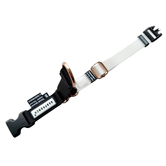 ONE-TOUCH CHOKE COLLAR / 25mm（M-L) サイズ/アイボリー