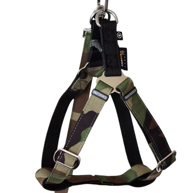 One-Touch Harness&Leash/CORDURA CAMO