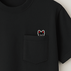 POCKET刺繍Tee(BRINDLE)