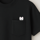 POCKET刺繍Tee(CREAM)/B