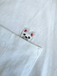 POCKET刺繍Tee(CREAM)W