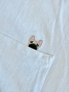 POCKET刺繍Tee(FAWN)W