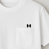 POCKET刺繍Tee(PIDE)W