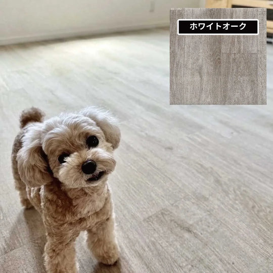 犬用すべらない床マット｜フローリング滑り止め｜ホワイトオーク｜B&BFRENCH